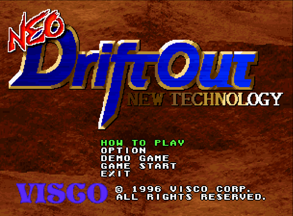  (비스코) 네오 드리프트 아웃 - ネオ ドリフトアウト Neo DriftOut (네오지오 CD ネオジオCD Neo Geo CD - iso 파일 다운로드)