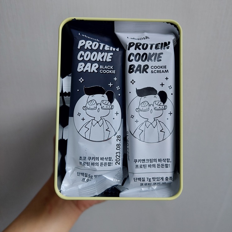  프로틴 쿠키바 : 렙노쉬 프로틴바 후기