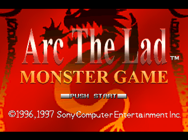  アークザラッド・モンスターゲーム ウィズ カジノゲーム (플레이 스테이션 - PS - PlayStation - プレイステーション) BIN 파일 다운로드