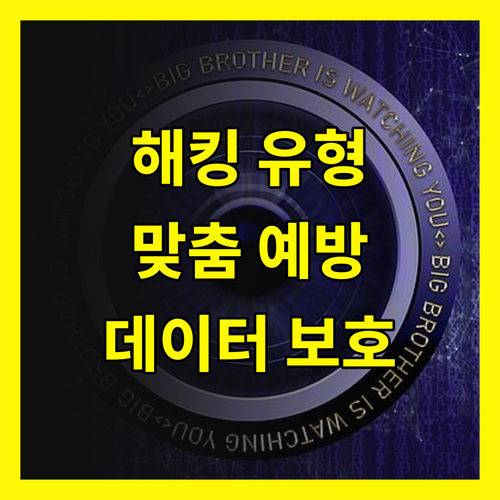 당신의 데이터는 안녕하십니까? 해킹 