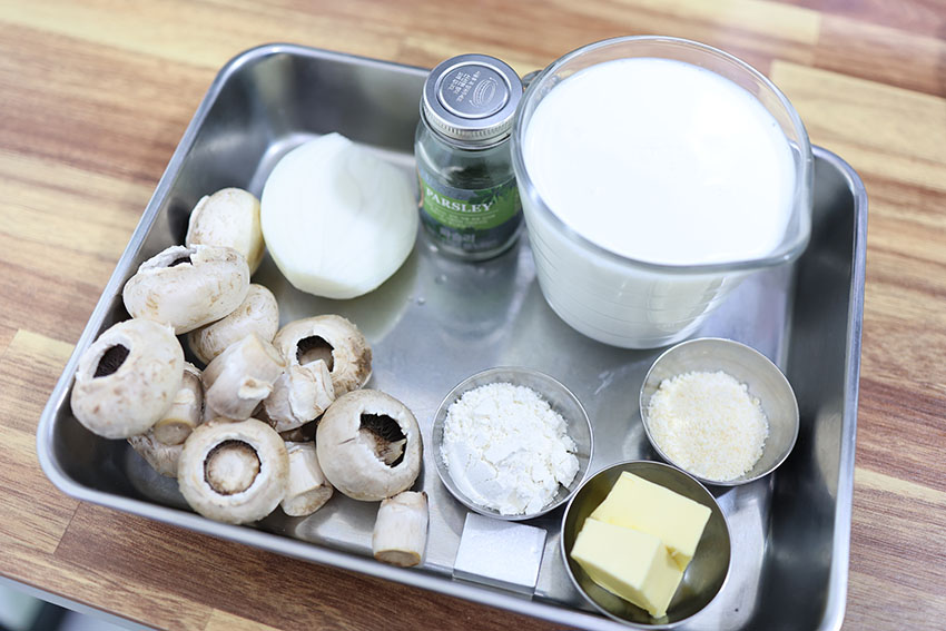 양송이버섯 요리 (루 만들기) 양송이스프 만들기 크리미함 가득한 20