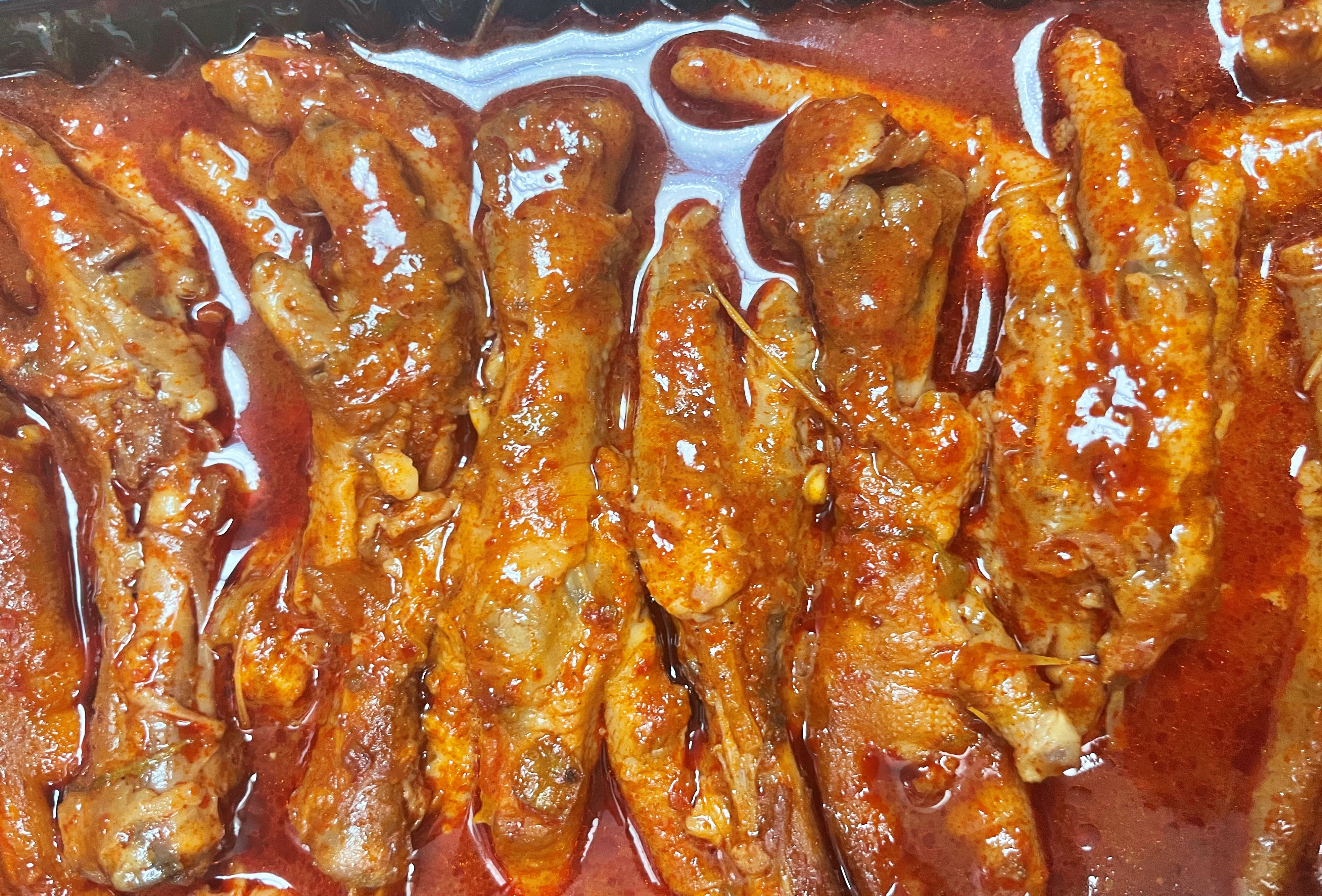  한신포차 총알배달 국물닭발 과 육전