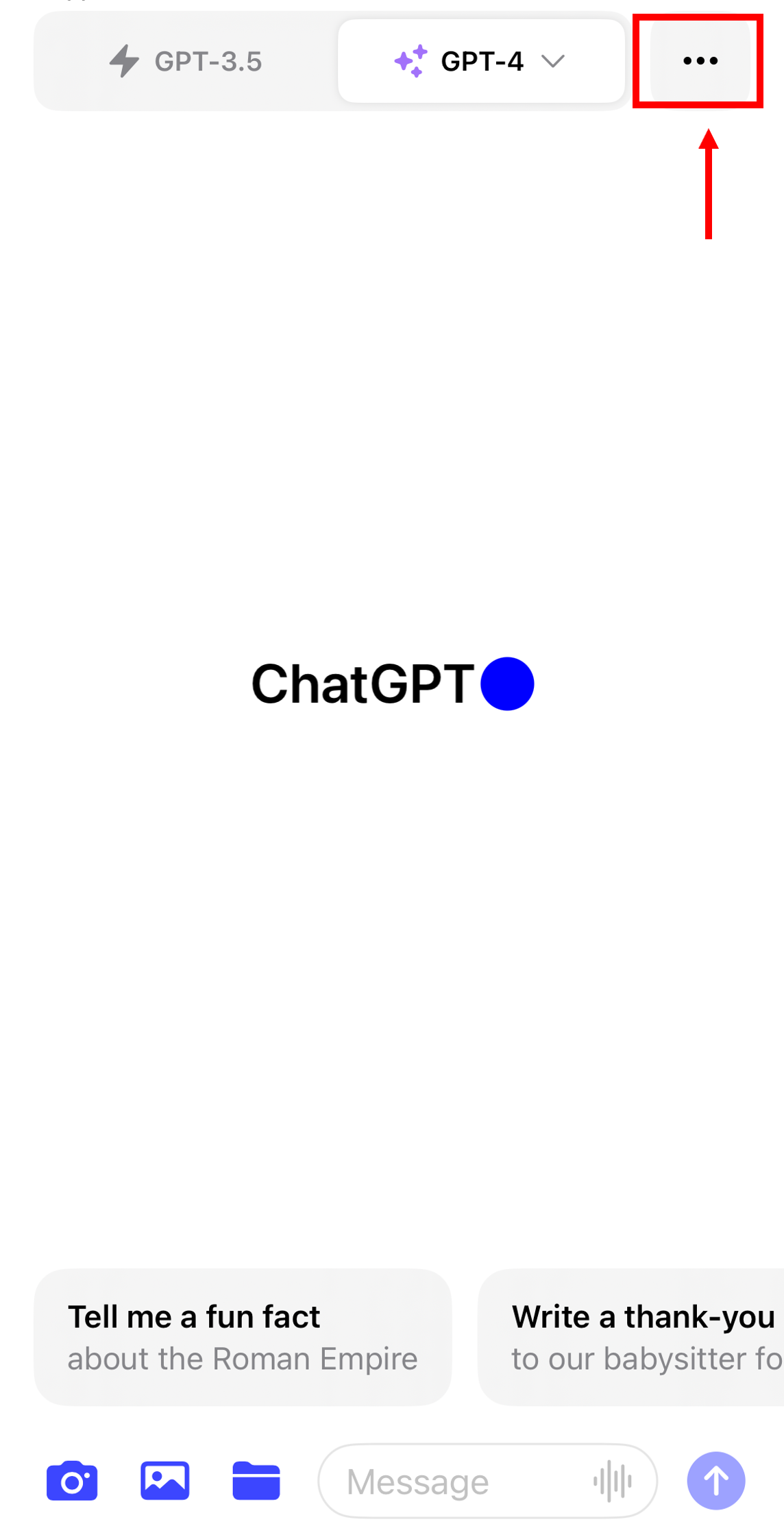 챗GPT(ChatGPT)-앱-우측-상단-메뉴