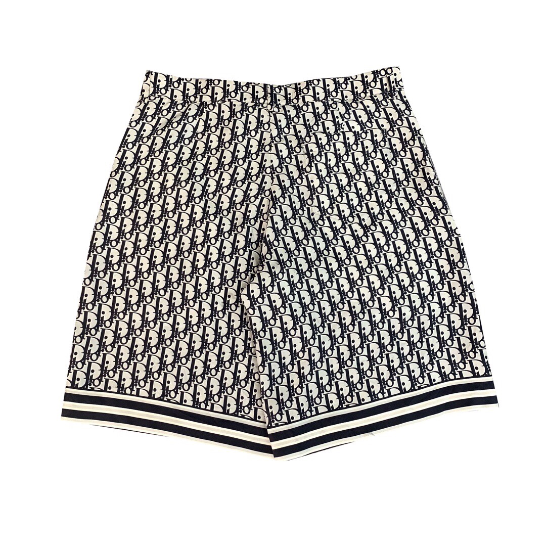  [DIOR] 디올 오블리크 버뮤다 쇼츠 반바지 013C121A4751_C588