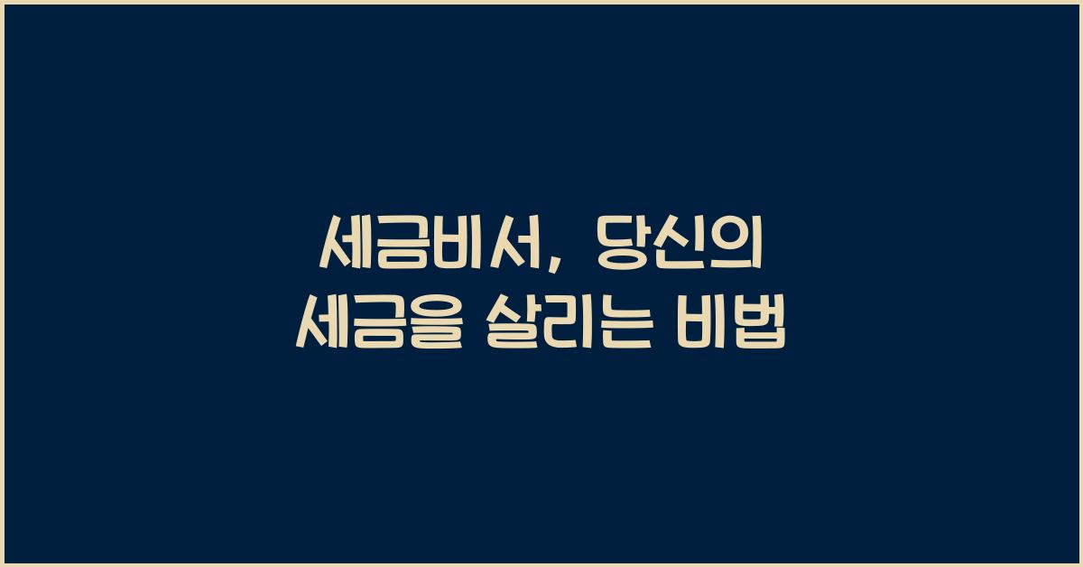 세금비서