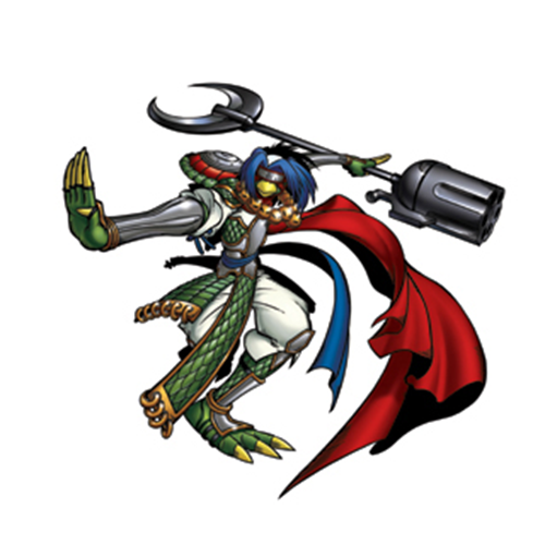  [디지몬도감] 샤우진몬 シャウジンモン SHAWUJINMON SHAWUJINMON