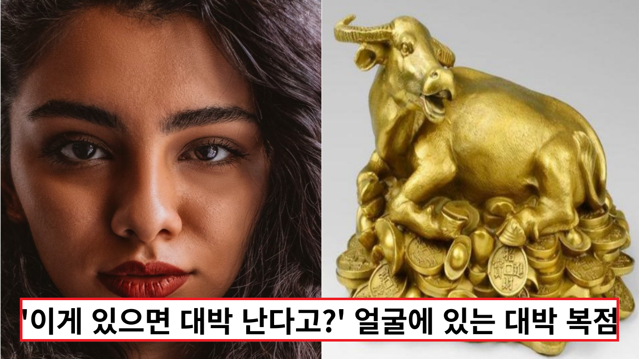  '이게 있으면 대박 난다고?' 내 얼굴에 있는 대박 복점은