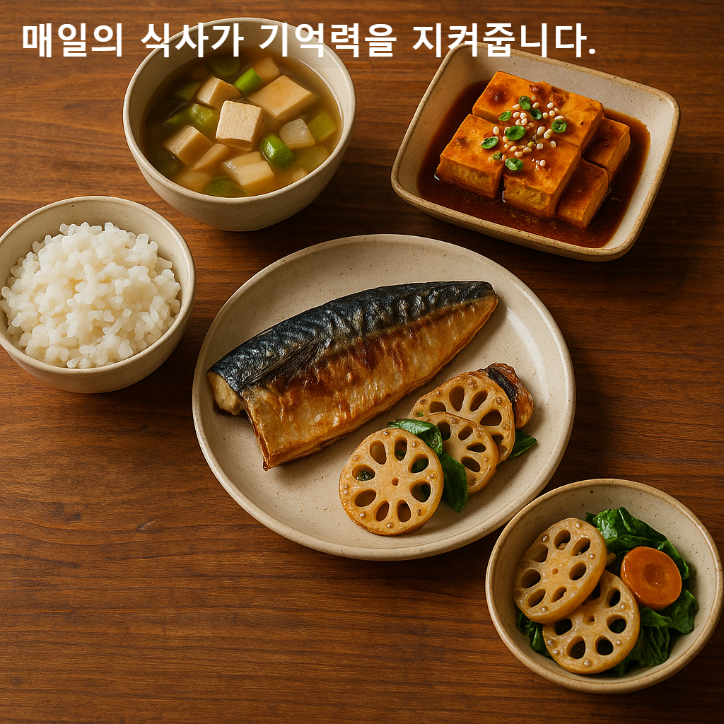 노년기 뇌 건강을 위한 치매 예방 식단 가이드