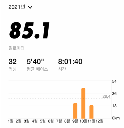  2021 러닝 종합 리뷰