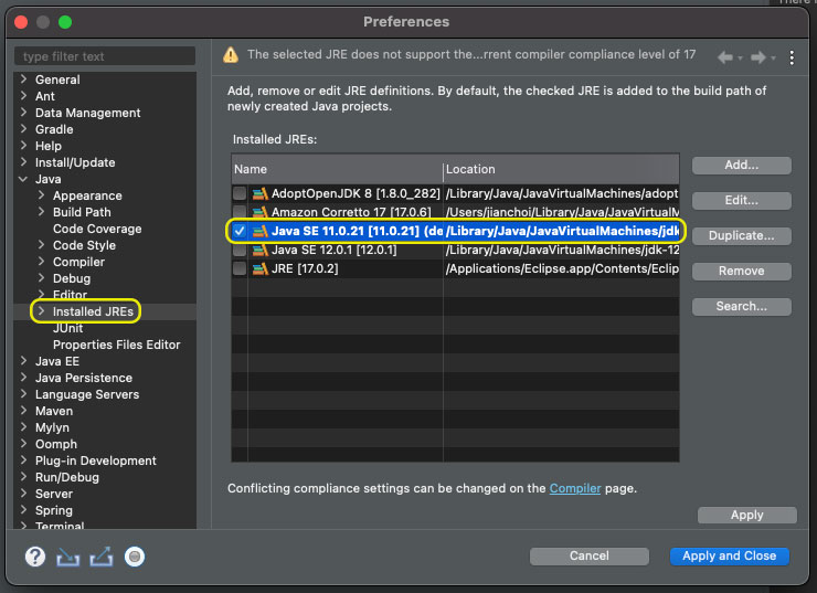 eclipse Spring Legacy Project 생성 과정에서 발생한 오류