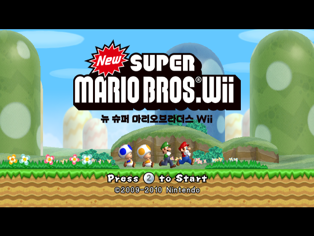  Dolphin - 뉴 슈퍼 마리오 브로스. Wii (Wii 한글 iso 다운로드)