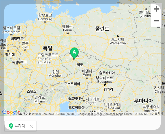 동유럽_체코_지도