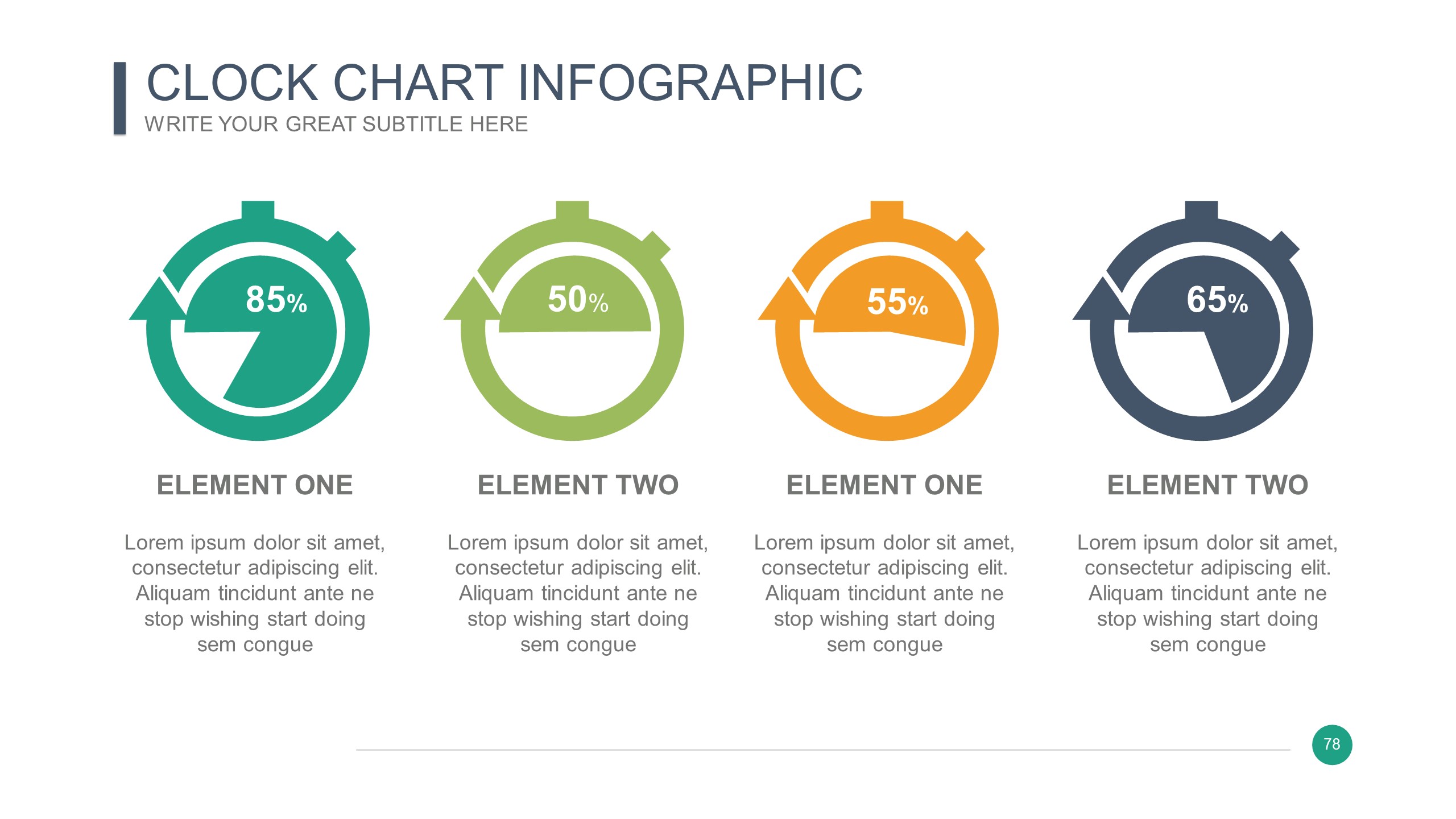  [PPT 자료] 시계 차트 (파워포인트 powerpoint 피피티 ppt 템플릿 template 다이어그램 diagram 인포그래픽 Infographic 보고서 제안서 기획서 발표자료 프로필)