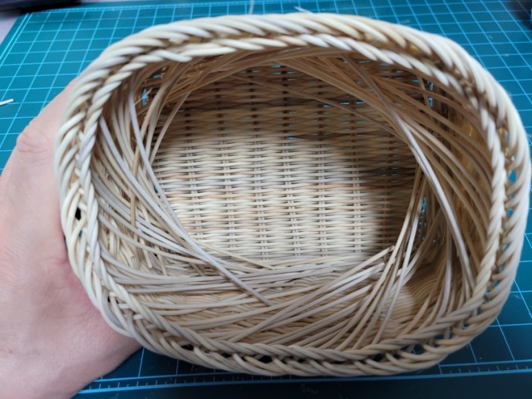 라탄 사각 바구니 만들기 사각바구니 1