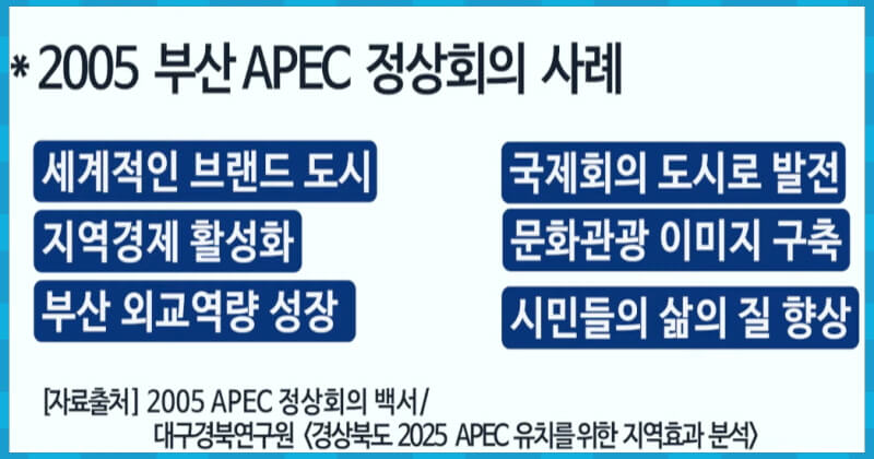 2005 부산 APEC 경제적 효과