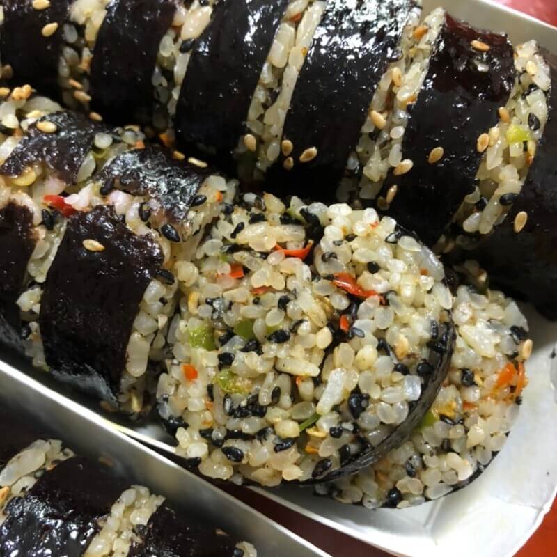 진주 맛집_땡초김밥 본점 포장 후기_유등축제맛집
