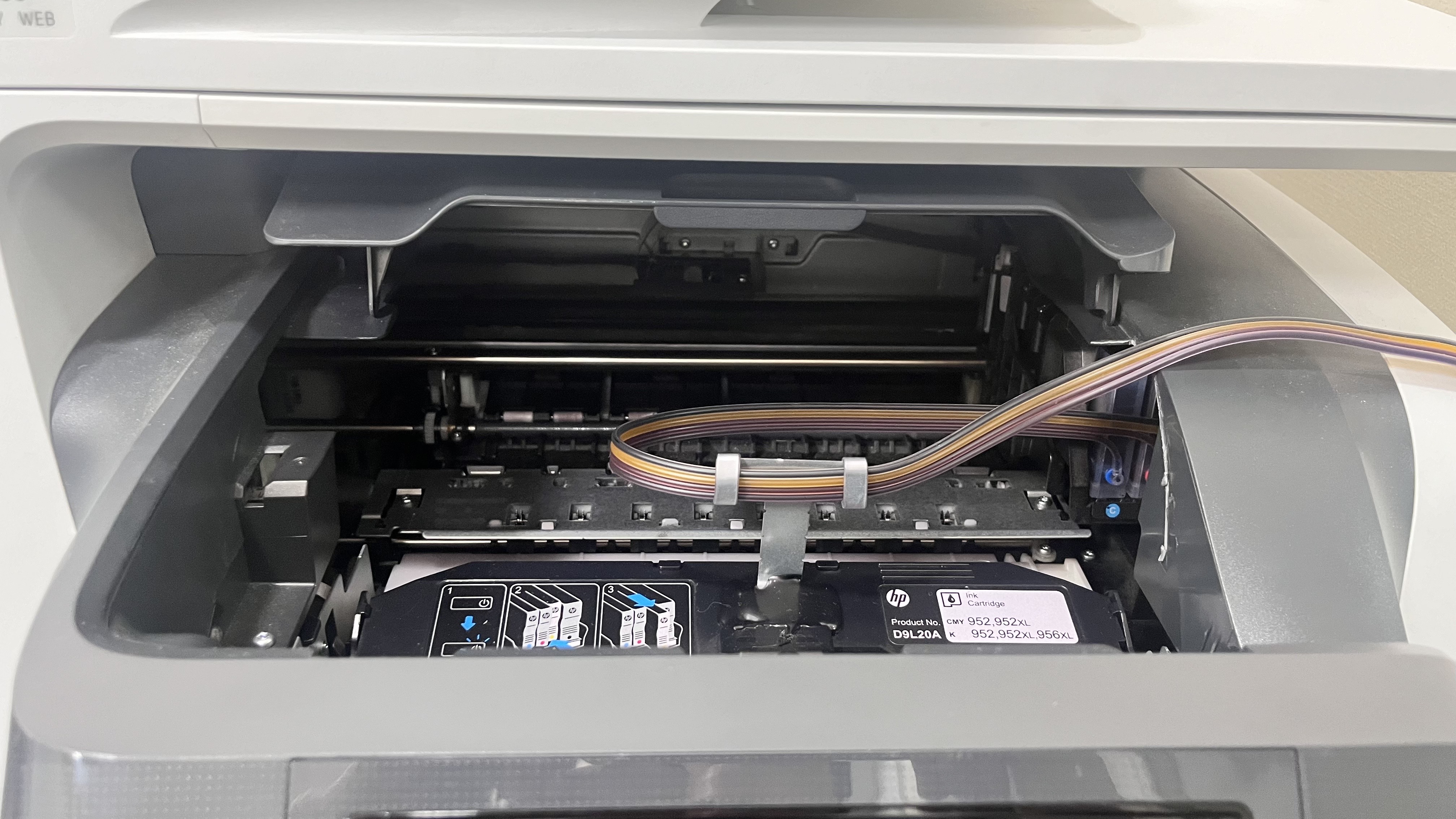  영등포 복합기렌탈 컬러복합기 hp8730 설치후기 사무실복합기추천