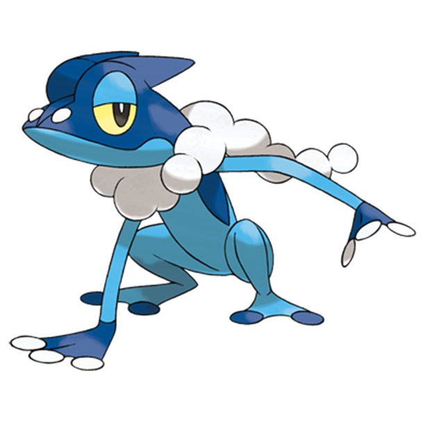  [포켓몬도감]  No. 657 개굴반장 Frogadier #657