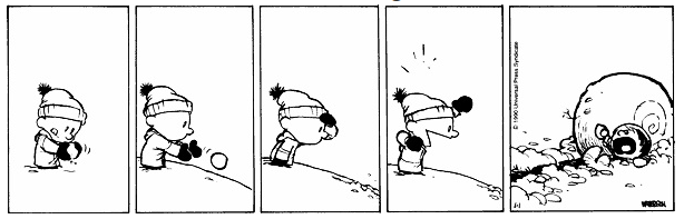 Snowball Calvin and Hobbes