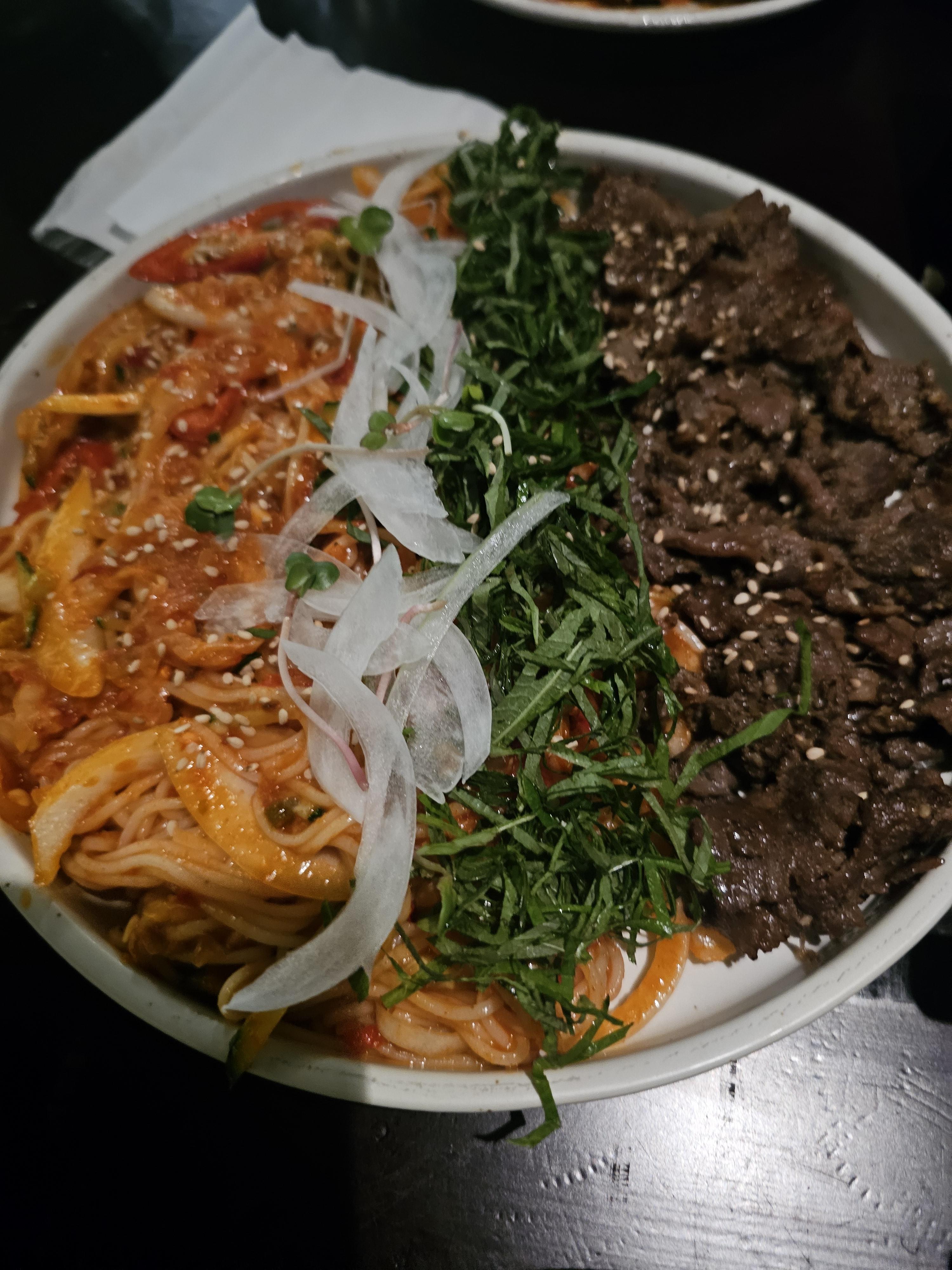 불고기 소면