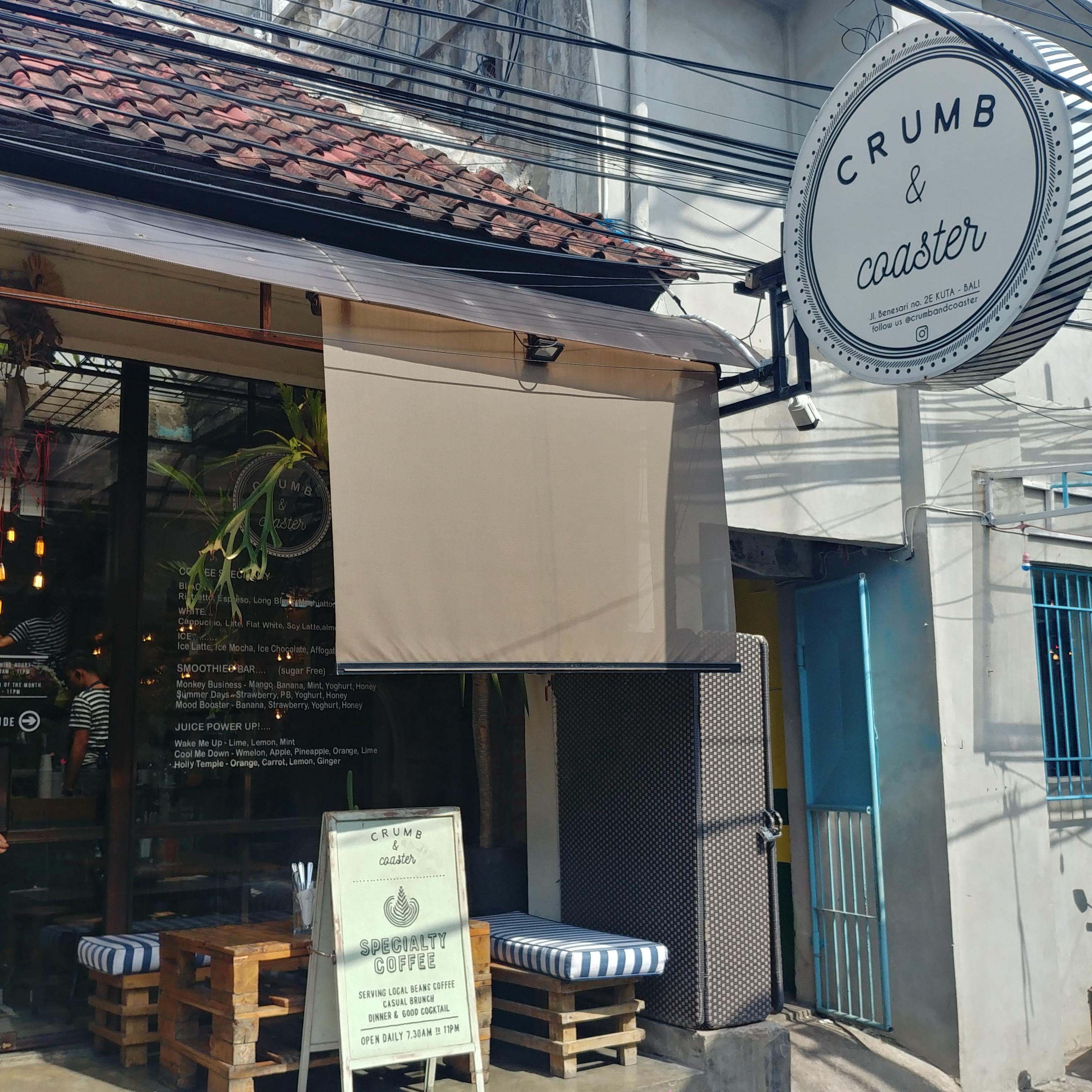 인도네시아 발리 쿠타 브런치 카페 Crumb & Coaster
