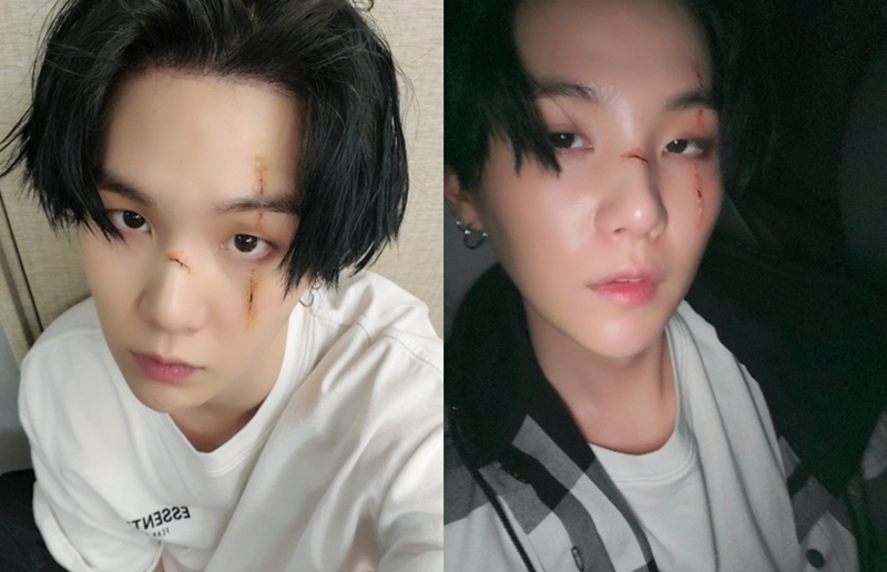  방탄소년단 슈가, 흉터 분장 '라이온킹' 스카 떠올리게 하는 카리스마
