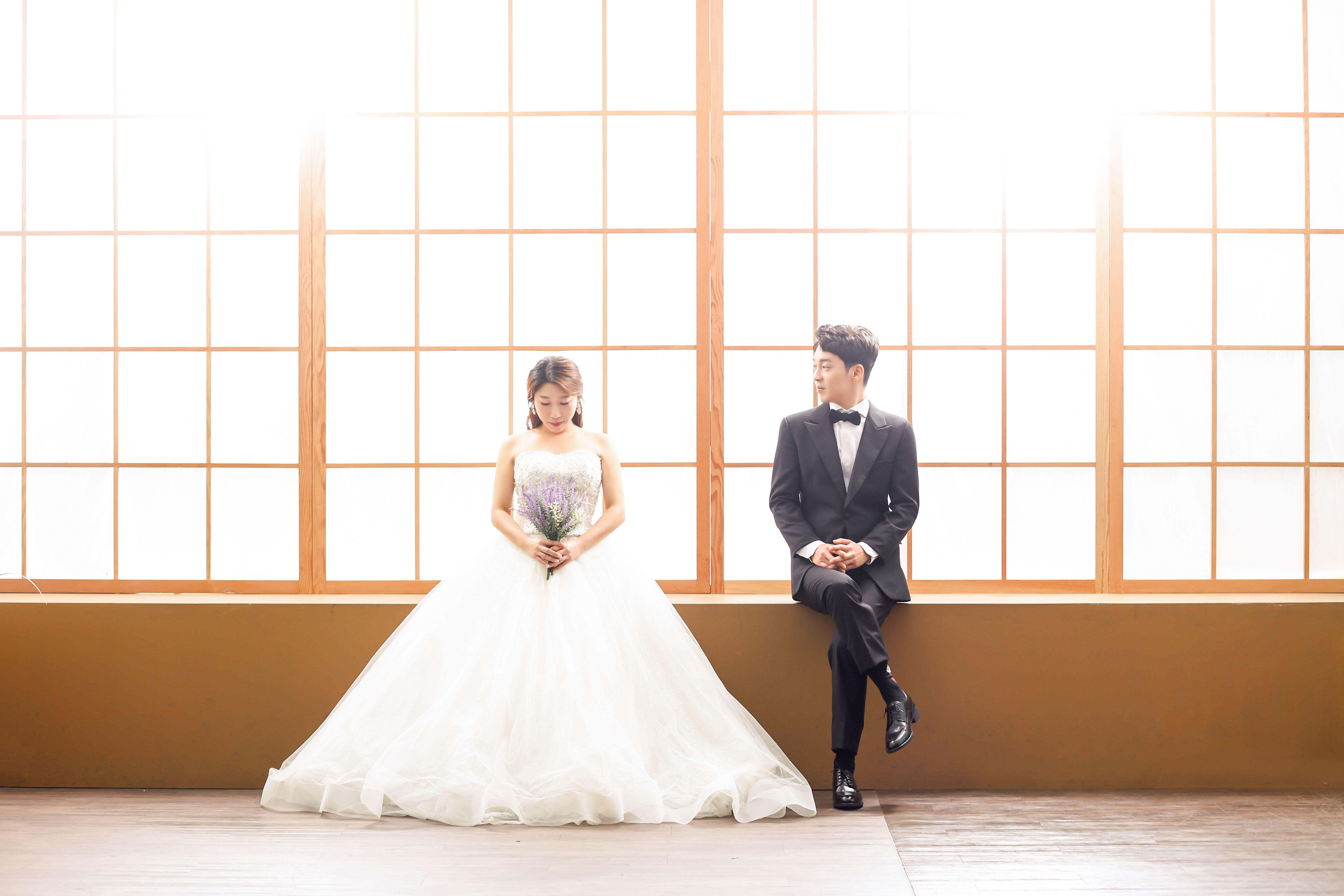  웨딩스드메 토탈스튜디오 정원st는 단독촬영을 진행합니다.