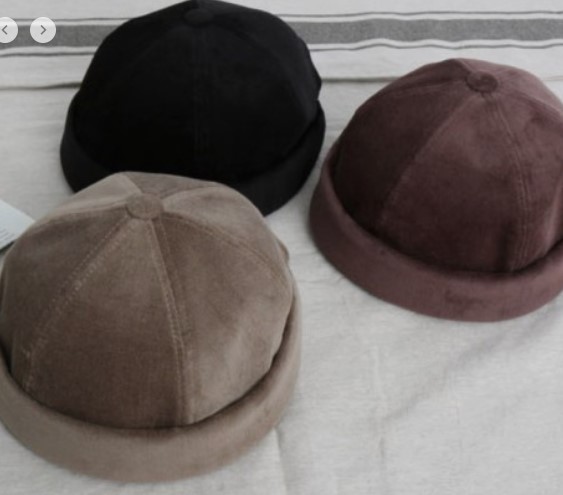 일하기 편한 캡없는 모자