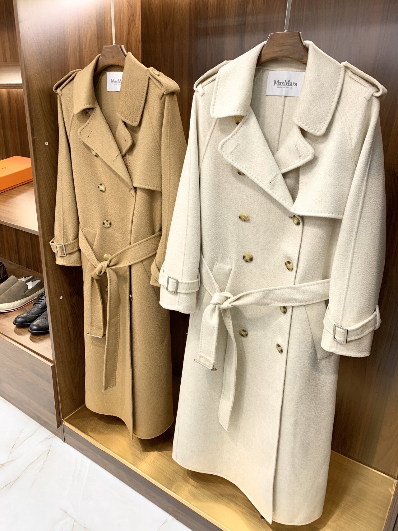  [MAXMARA] 막스마라 더블 울 트렌치 코트 (2 COLOR)