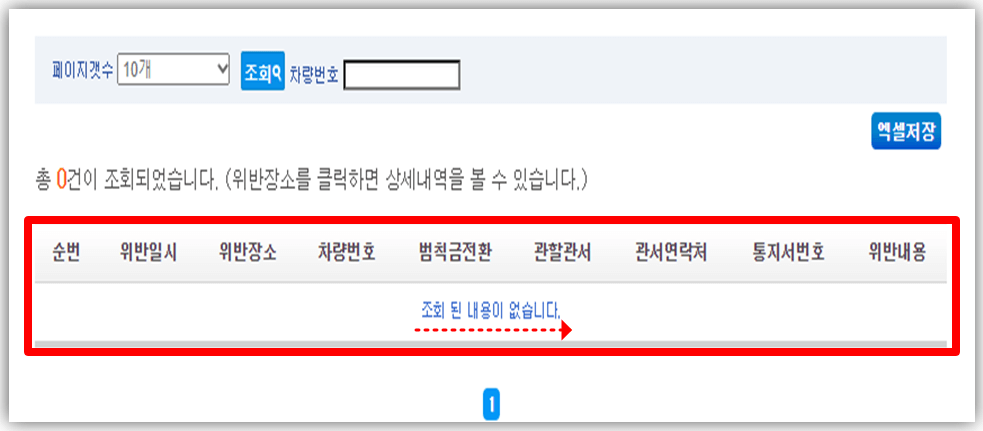 최근단속내역