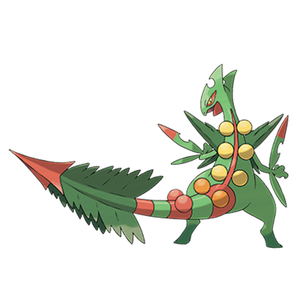  [포켓몬도감]  No. 254 메가나무킹 Sceptile #254 Mega Sceptile