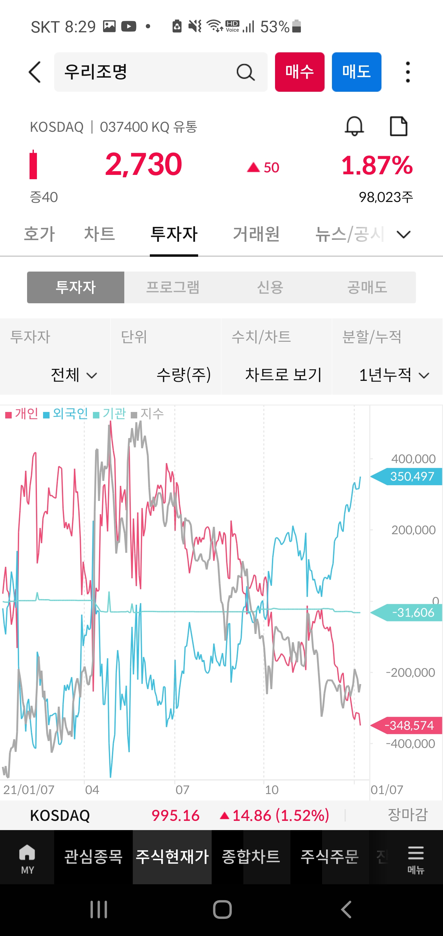  하락 다시 배우다.우리조명