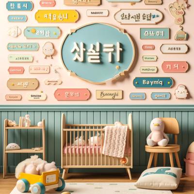 한국에서 가장 인기 있는 아기 이름 추천 및 고려 사항