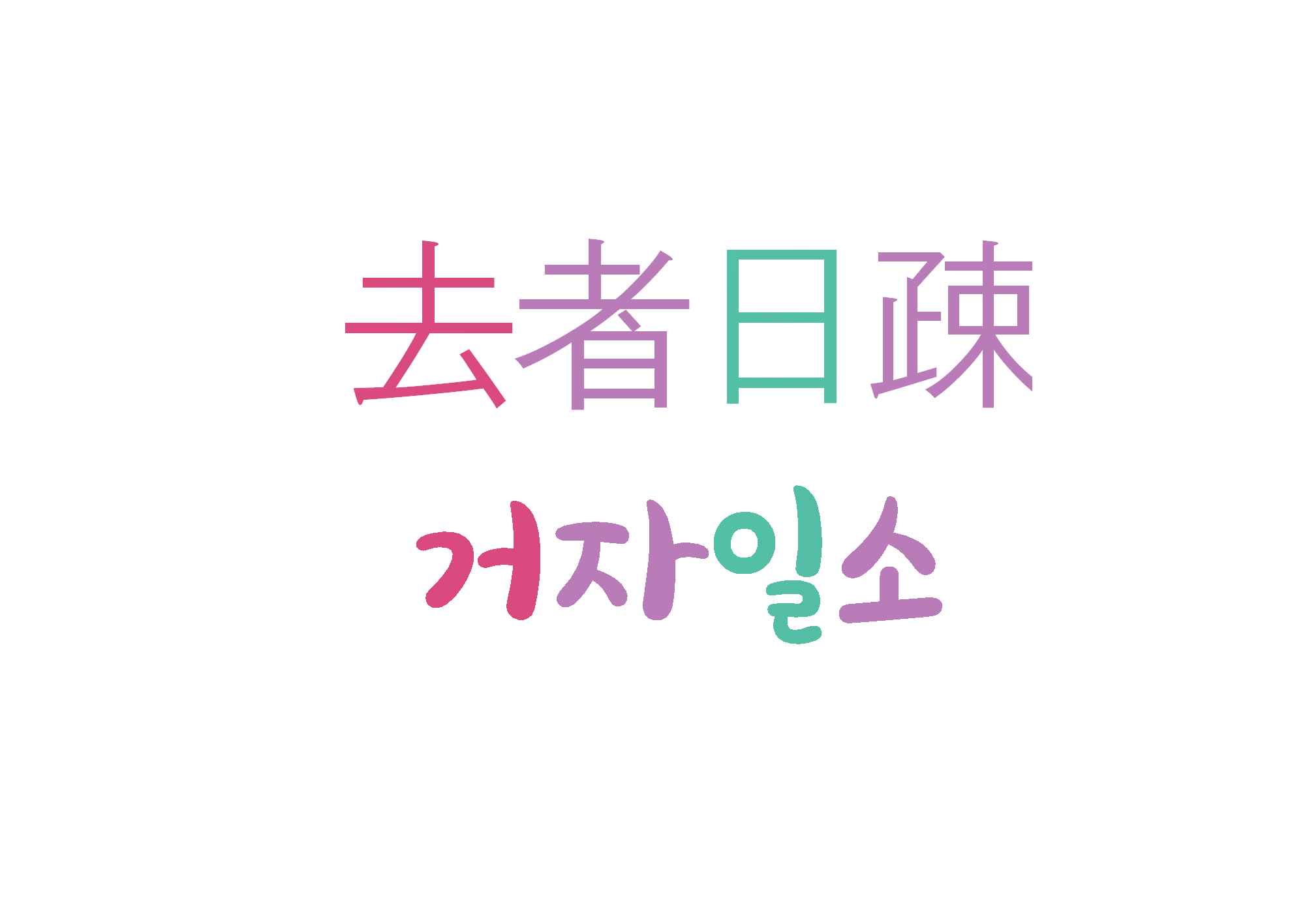  거자일소