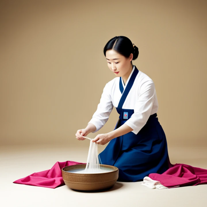한복 세탁법 옛날 사람들은 한복을 어떻게 빨았나요