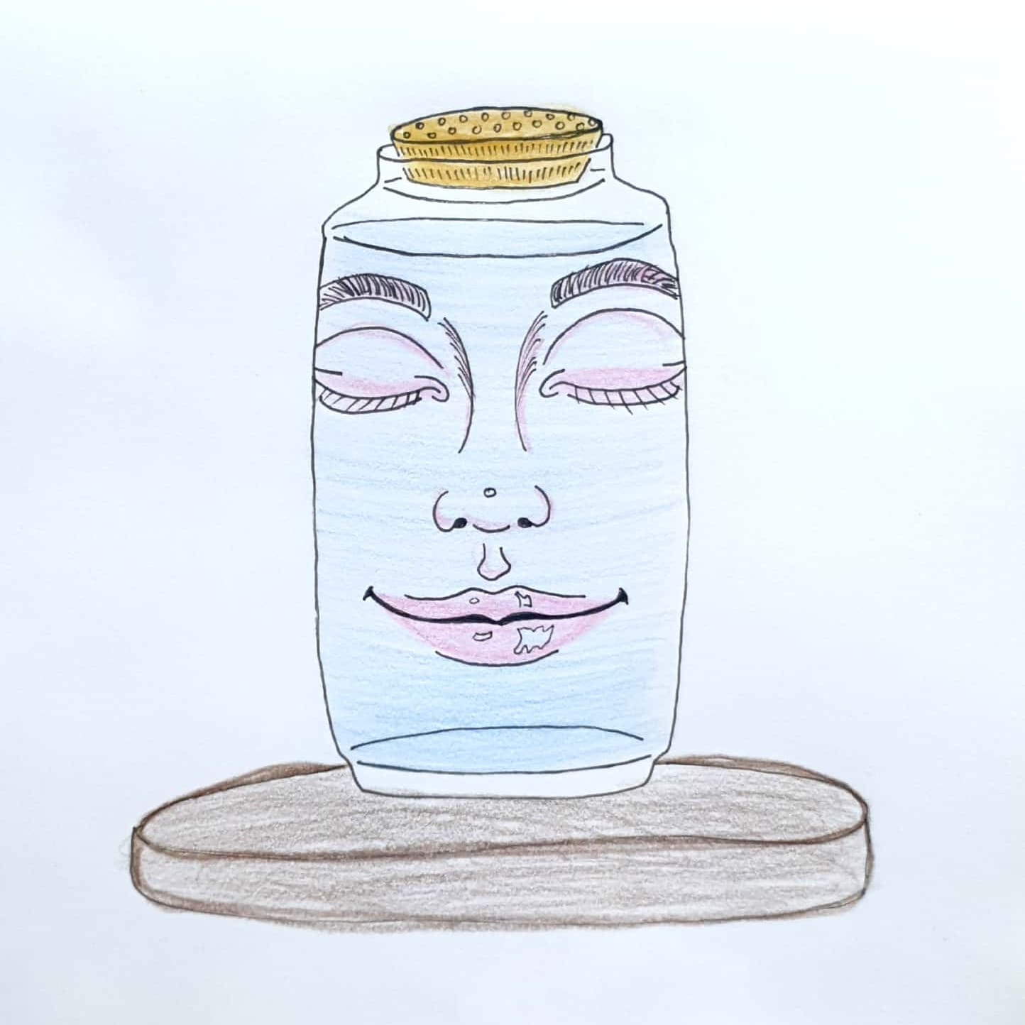  행복한 꿈을 꾸는 병