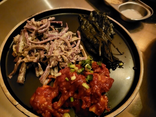 로아누의 기본찬 세팅