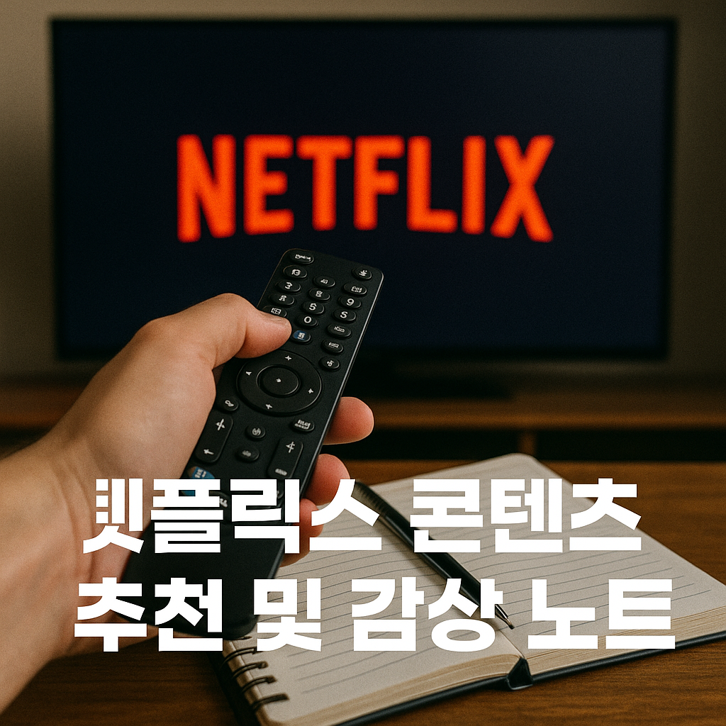 넷플릭스 콘텐츠 추천 및 감상 노트