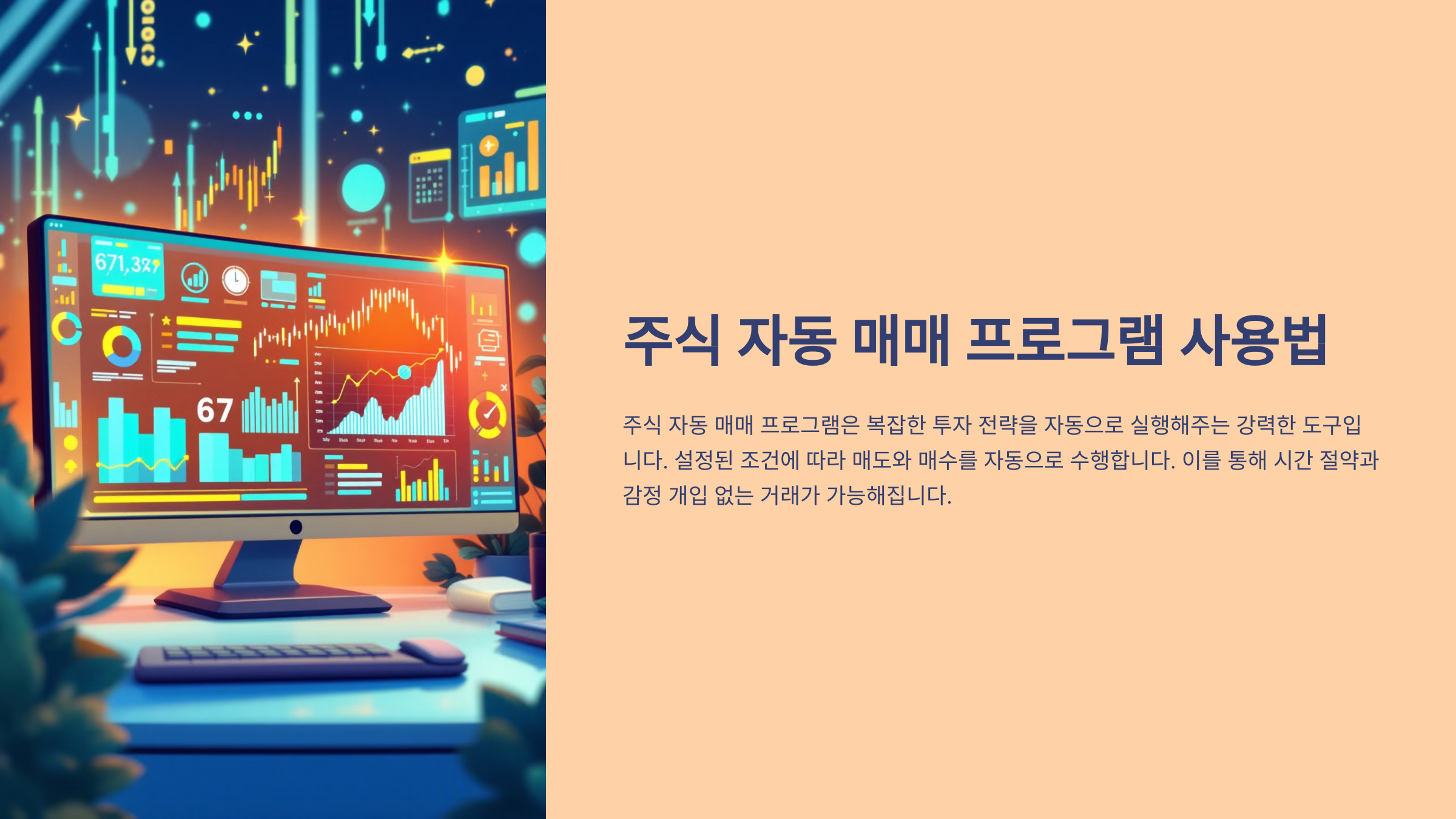 주식 자동 매매 프로그램 사용법