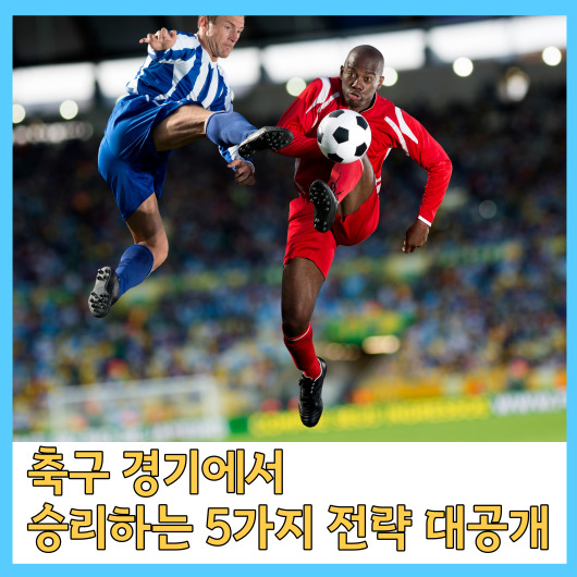  축구 경기에서 승리하는 5가지 전략 대공개