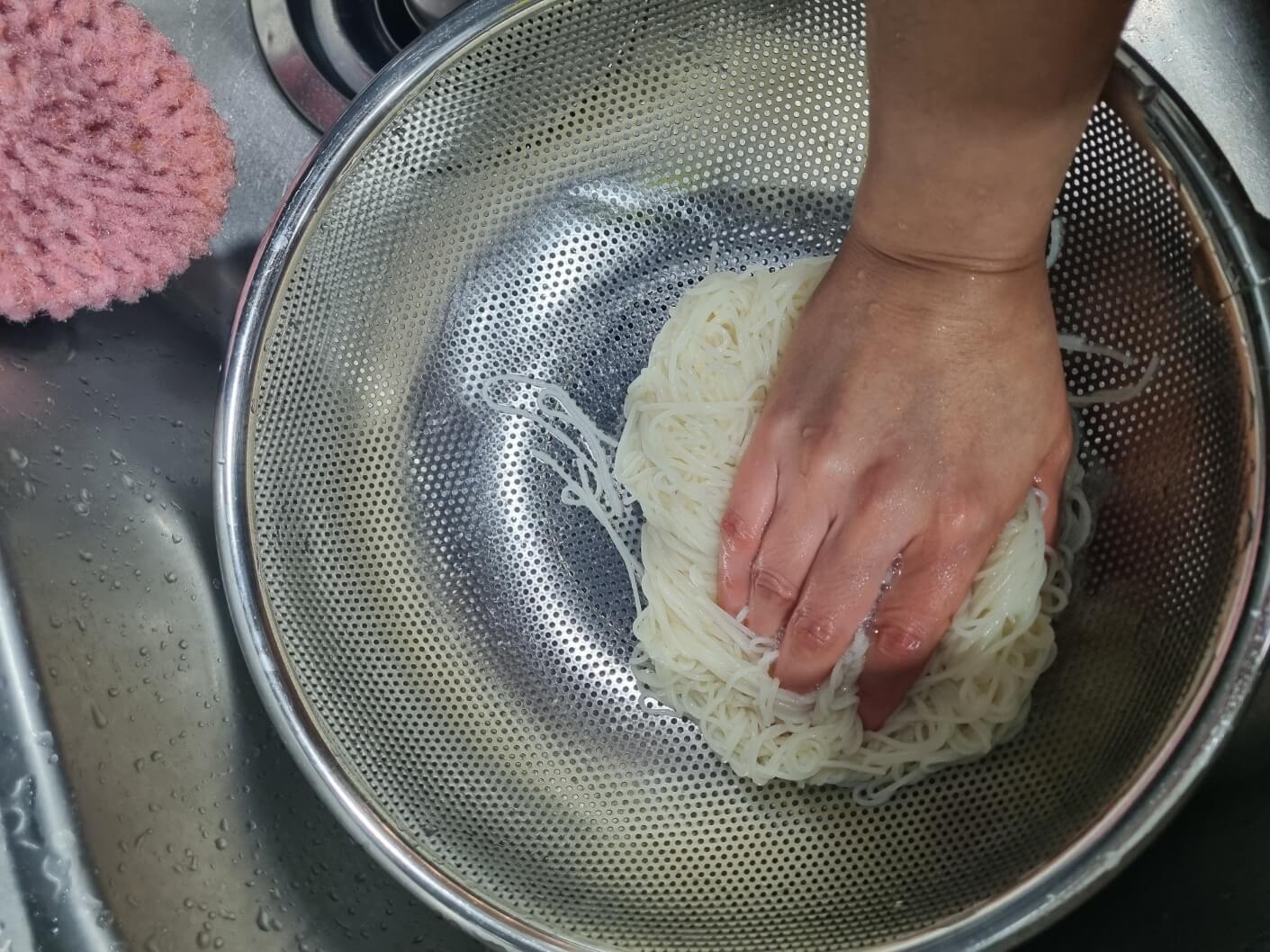 골뱅이 비빔국수와 스팸청양고추 꼬마김밥 집밥 레시피