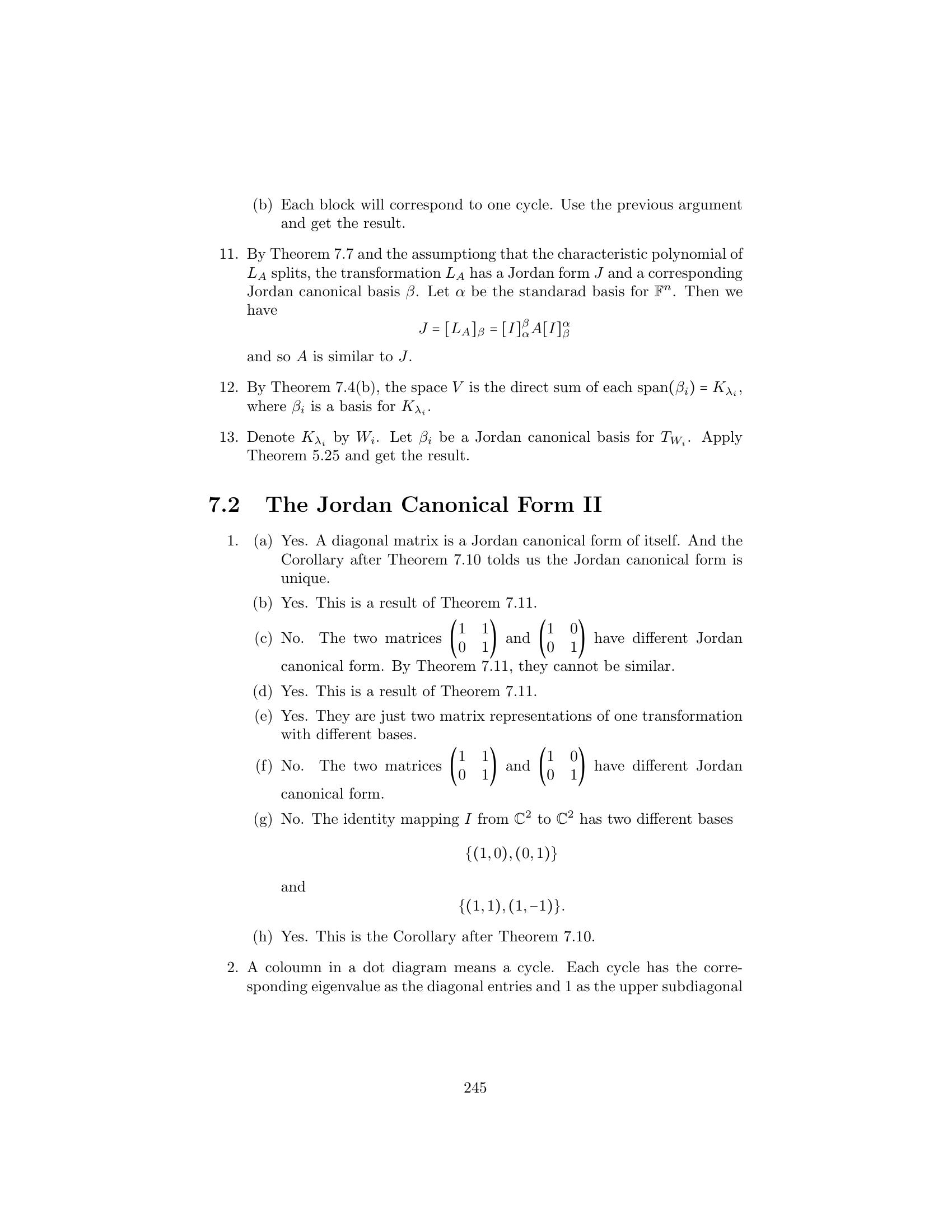 PDF linear algebra jordan canonical form Linear Algebra PDF | PDFprof.com