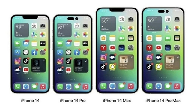 iPhone14-시리즈별-예상-디자인