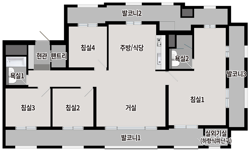 음성 푸르지오 센터피크 110B