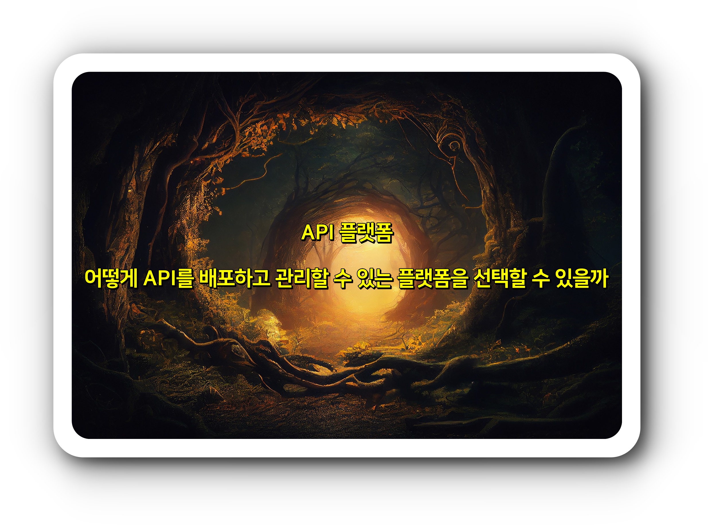 API 플랫폼 어떻게 API를 배포하고 관리할 수 있는 플랫폼을 선택할 수 있을까