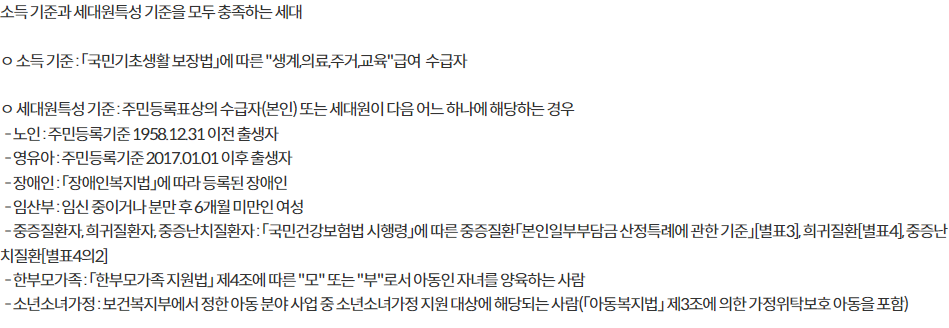 에너지 바우처 지원 대상