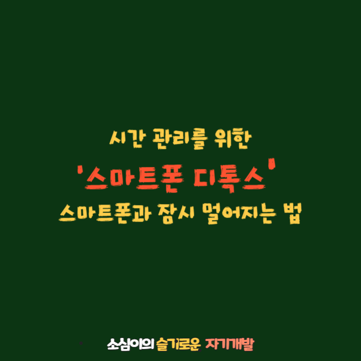 스마트폰 디톡스