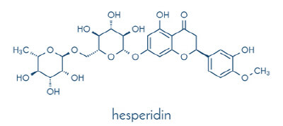 헤스페리딘-화학구조-이미지