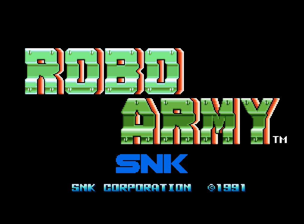 (SNK) 로보 아미 - ロボアーミー Robo Army (네오지오 CD ネオジオCD Neo Geo CD - iso 파일 다운로드)