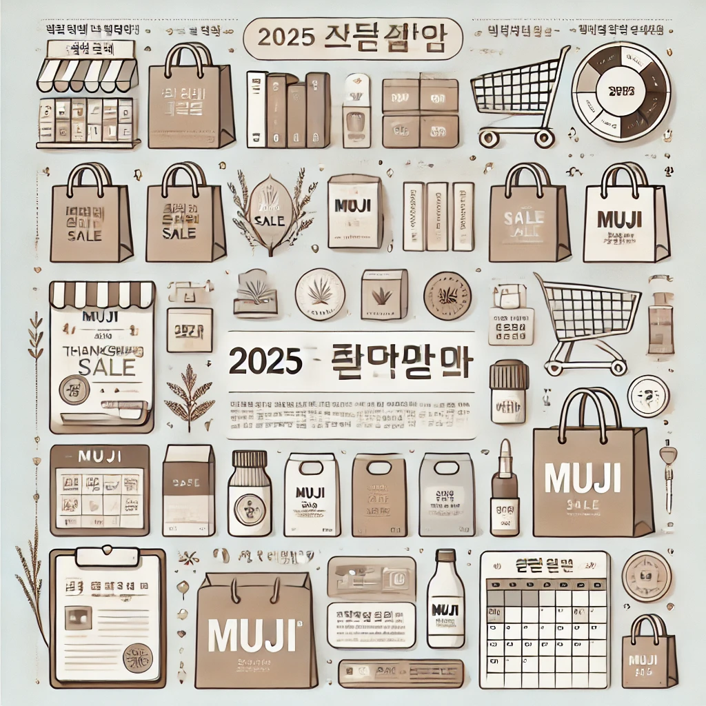 2025 무인양품 감사제&amp;#44; 무인양품 감사제 기간&amp;#44; 무인양품 감사제 할인&amp;#44; 무인양품 감사제 상품&amp;#44; 무인양품 감사제 1